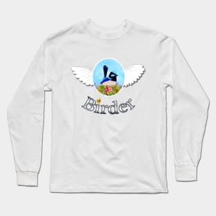 Birder, Bird Lover Long Sleeve T-Shirt